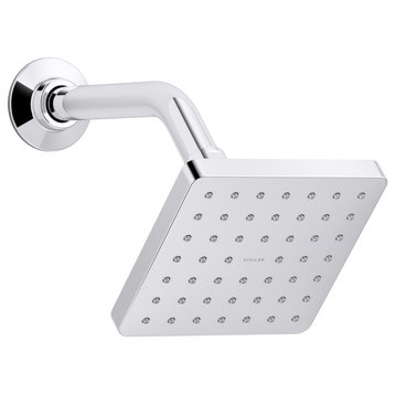 KohlerParallel 1.75GPM Showerhead With KatalystTech, Polished Chrome