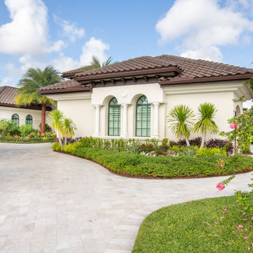 Corsica Pearl - Marble Pool Deck & Driveway / Rustic Blend V Enter title, c