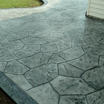 C-Stamped Concrete Patio