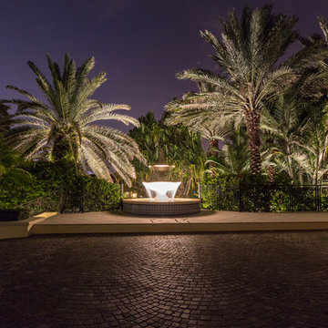 Ocean Front Landscape Lighting, FL Estate