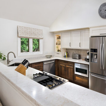 Antique White Kitchen Cabinets