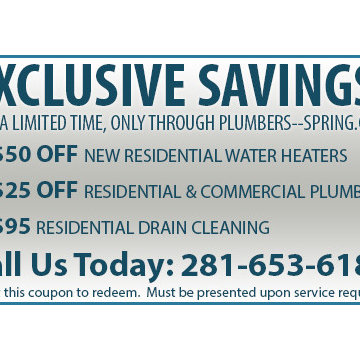 Plumber Services in Spring TX