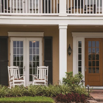 Fiber-Classic Oak Collection door and sidelites