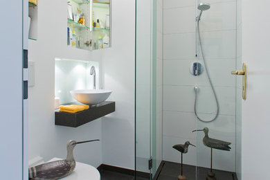 Modernes Badezimmer in Hamburg