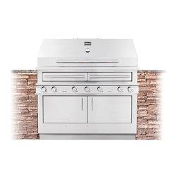 Kalamazoo Hybrid Fire Built-in Grill - K1000HB - Outdoor Grills