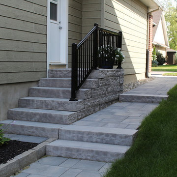 Contemporary Full Landscape Makeover // Driveway // Walkway // Patio & Pergola