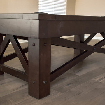 8' McCormick Pool Table by Plank and Hide