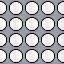 Side Circles Cement Tile - Wall And Floor Tile