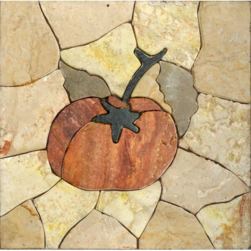 Mosaic Patterns, Prehistoric Pomodoro, 16"x16"