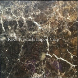 COLOR: EMPERADOR DARKM38- MARBLE TILE EMPERADOR DARK 12X12 - Wall And Floor Tile