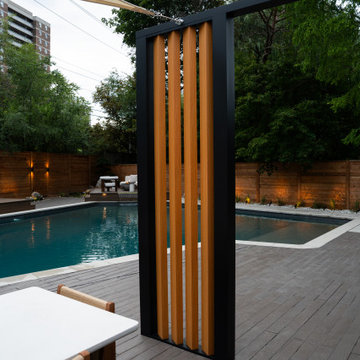 Modern Pool, Pergola Kitchen & Japanese Garden - Full Backyard Transformation