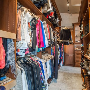 Colorado Springs Traditional Master Closet