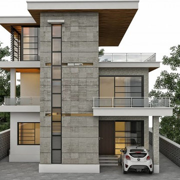 2.5 Storey Modern Box type