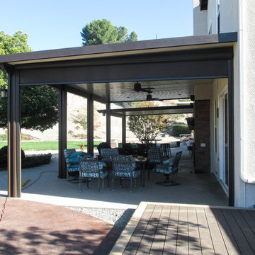Motorized Power Screens Sun Control Patio