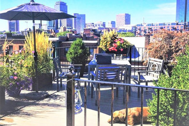 Transitional deck photo in Boston