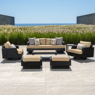 Portofino™ Comfort 7pc Deluxe Motion Club Seating - Heather Beige