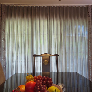 Bucks County Dining Room Draperies