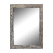 Coastal Gray Wall Mirror, 23.75"w X 59.75"h