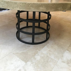 Concrete Table Steel Base - Products