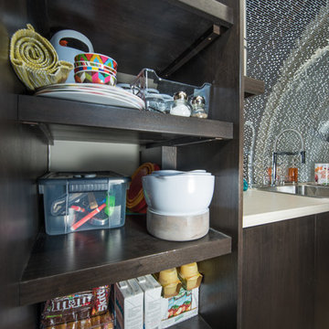 Compact Kitchen Pantry | Stylish Underground Shelter