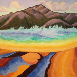 Grand Prismatic Spring, Yellowstone NP - Paintings
