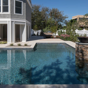 Contemporary Pool and Hardscape