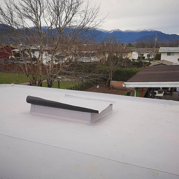 TPO Flat Roof - installation