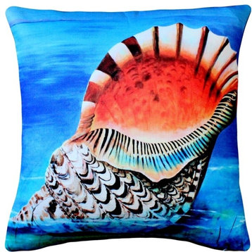 Tracy Upton Maui Great Triton Throw Pillow, 20"x20"