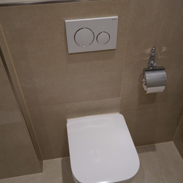 Aus einem Badezimmer wird ein Duschbad in München Bogenhausen