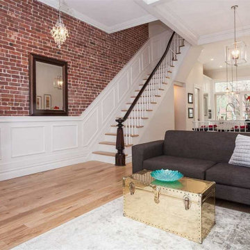 Hoboken Brownstone New Living Room