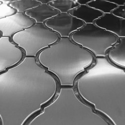 "New" Stainless Steel Mosaics Arabesque Lantern - Tile