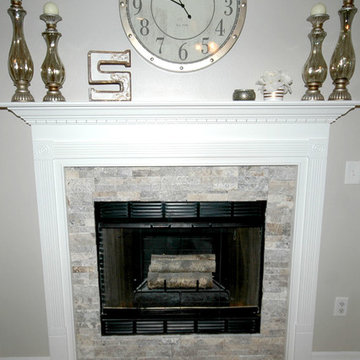 Stone Fireplace
