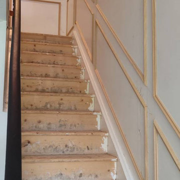 Bedroom Panelling & Stair Case Panelling (No Paint)