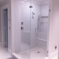 Frameless Splash Panels - Shower Doors