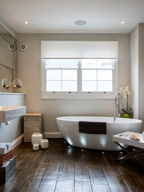 Bathroom Without Tiles Houzz