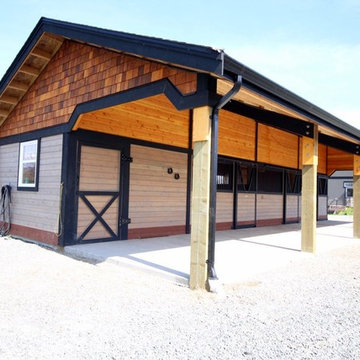 North Saanich Shedrow Barn