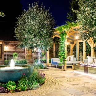 75 Beautiful Rustic Courtyard Design Pictures & Ideas | Houzz