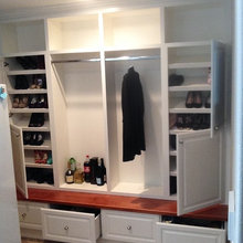 Closet and mudroom