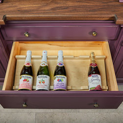 Wellborn Cabinet's Bottle Rack - Wine And Bar Cabinets