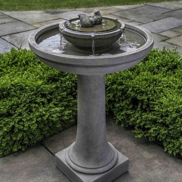 Dolce Nido Birdbath Fountain