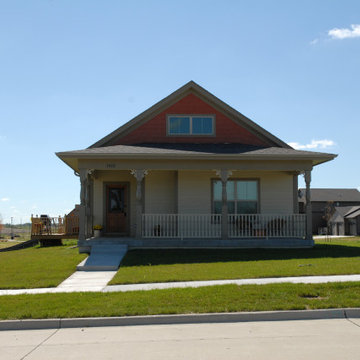 Narrow Alley Load Craftsman Ranch Plan #24607