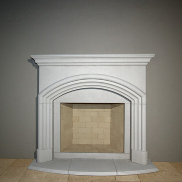Transitional Fireplace Mantel Styles