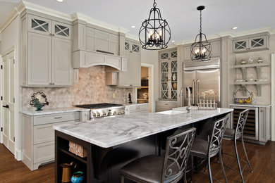 Inspiration for a large timeless kitchen remodel in Other