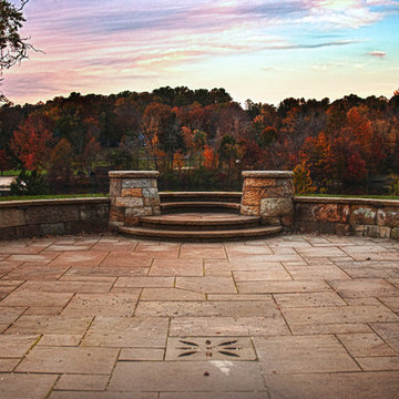 Round Stone Steps