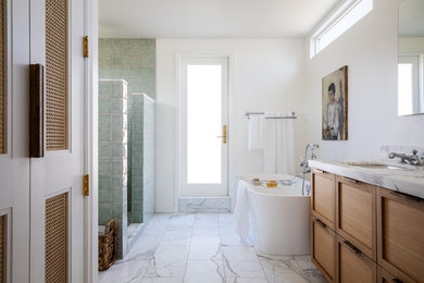 Example of a trendy bathroom design in San Francisco