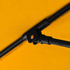 9' Patio Umbrella Black Pole Fiberglass Ribs Push Lift Pacific Premium, Dandelion