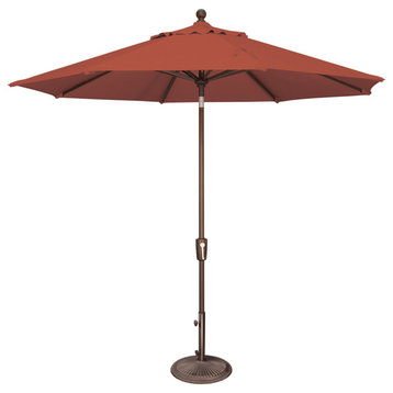 Catalina 9' Octagon Market Umbrella, Natural, Sunbrella Fabric