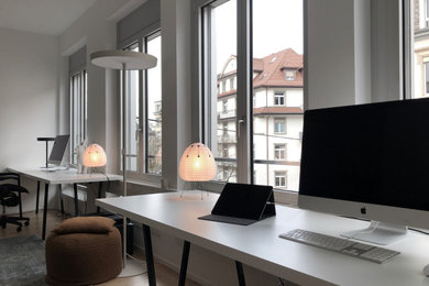 Inspiration for a home office remodel in Other