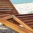 Bali Teak Sun Loungers, Set of 2