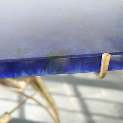 Dining Room Table with Custom Bronze Base - Products